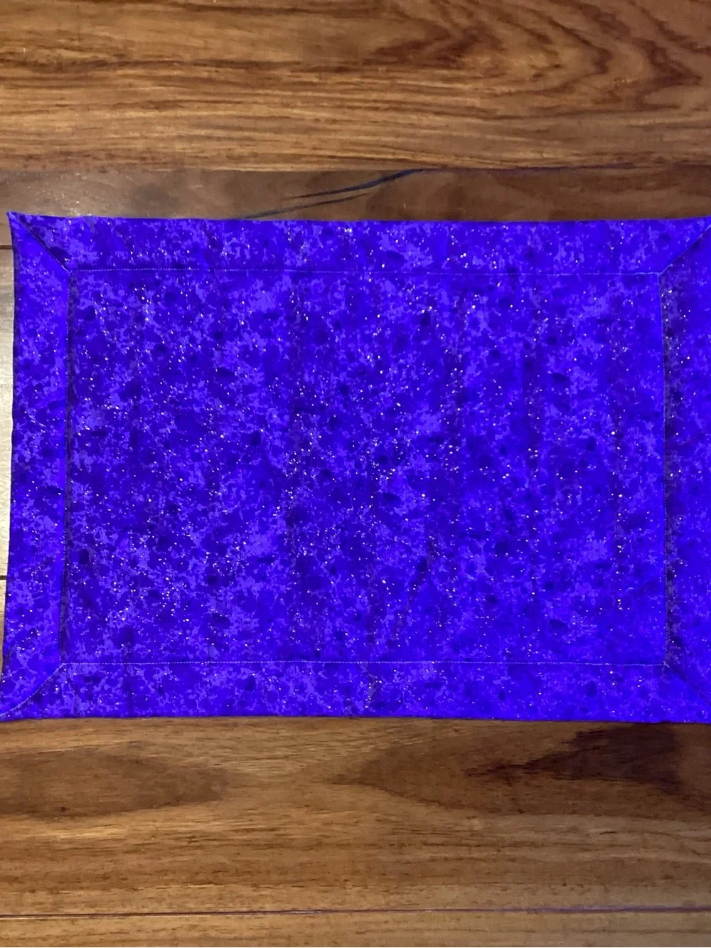 Purple Cow Print Placemat Set